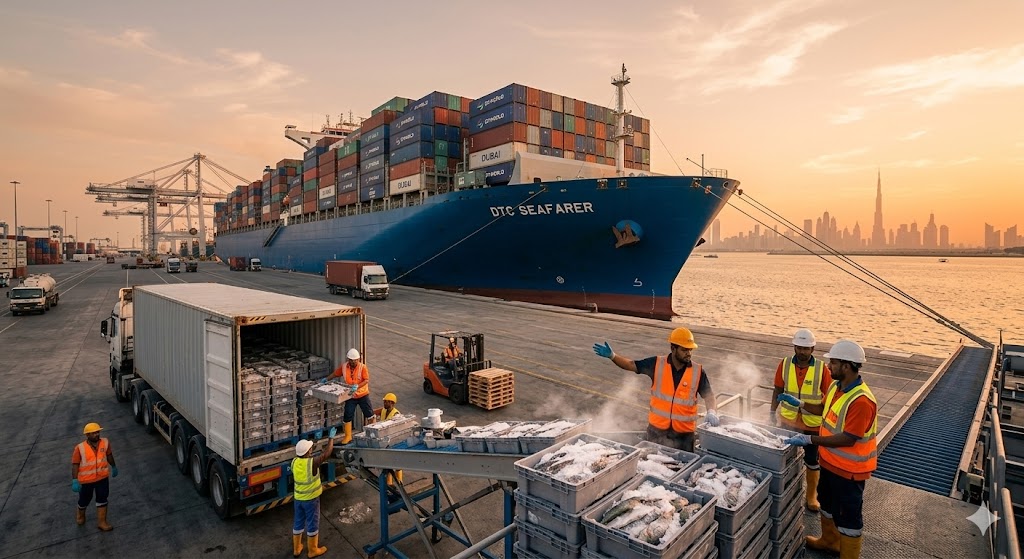 Dubai Port and Ship Chandling Operations